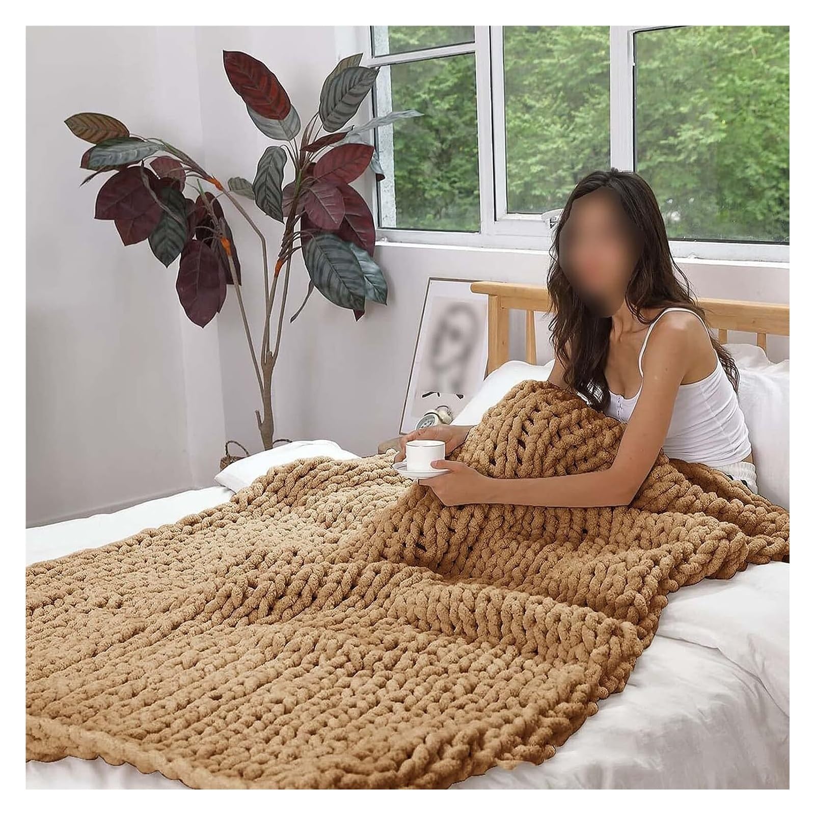Coperta Da Tiro A Maglia Grossa Coperta In Filato Di Ciniglia Coperta Lavorata A Maglia Coperta Fatta A Mano In Maglia For Divano Letto Decorazioni For La Casa Coperta Gigante Accogliente E Spessa All