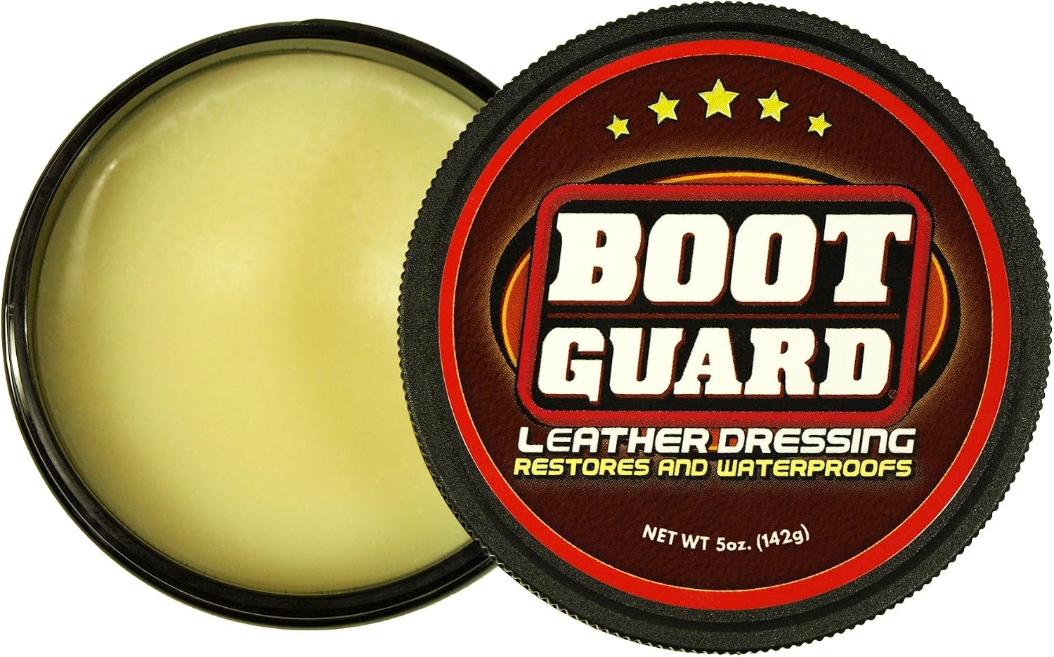 Leather Dressing: Restores and Conditions Leather Boots, Shoes, Automotive Interiors, Jackets, Saddles, Unscented, 5 Ounce Jar