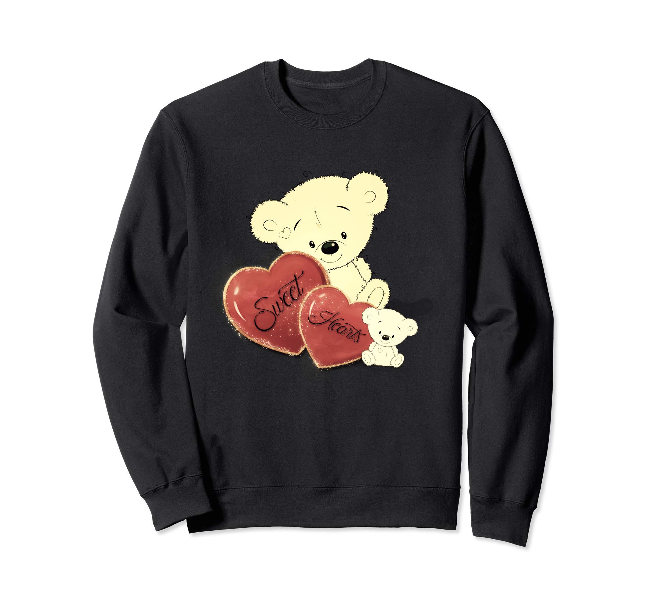 Valentines Sweetheart Teddy Bear Love Sweatshirt