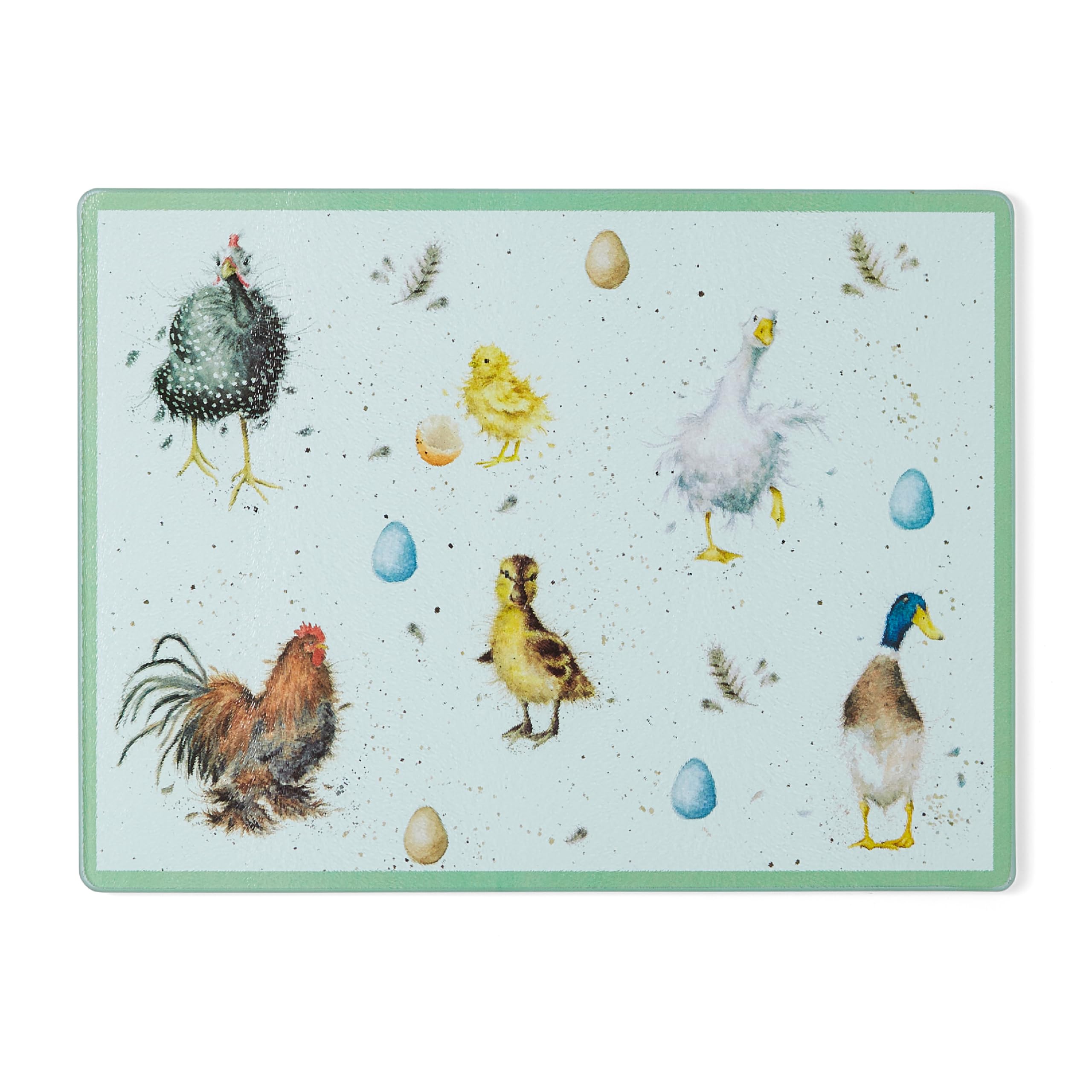 Royal Worcester Wrendale Designs Glass Worktop Saver - Green