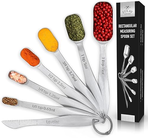 Zulay Kitchen Measuring Spoons