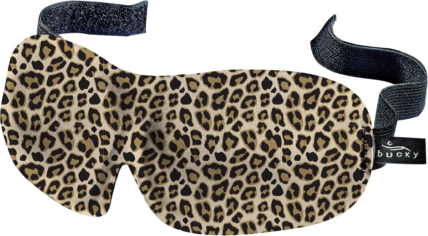 Bucky 40 Blinks No Pressure Printed Eye Mask for Travel & Sleep, Leopard, One Size : Health & Household