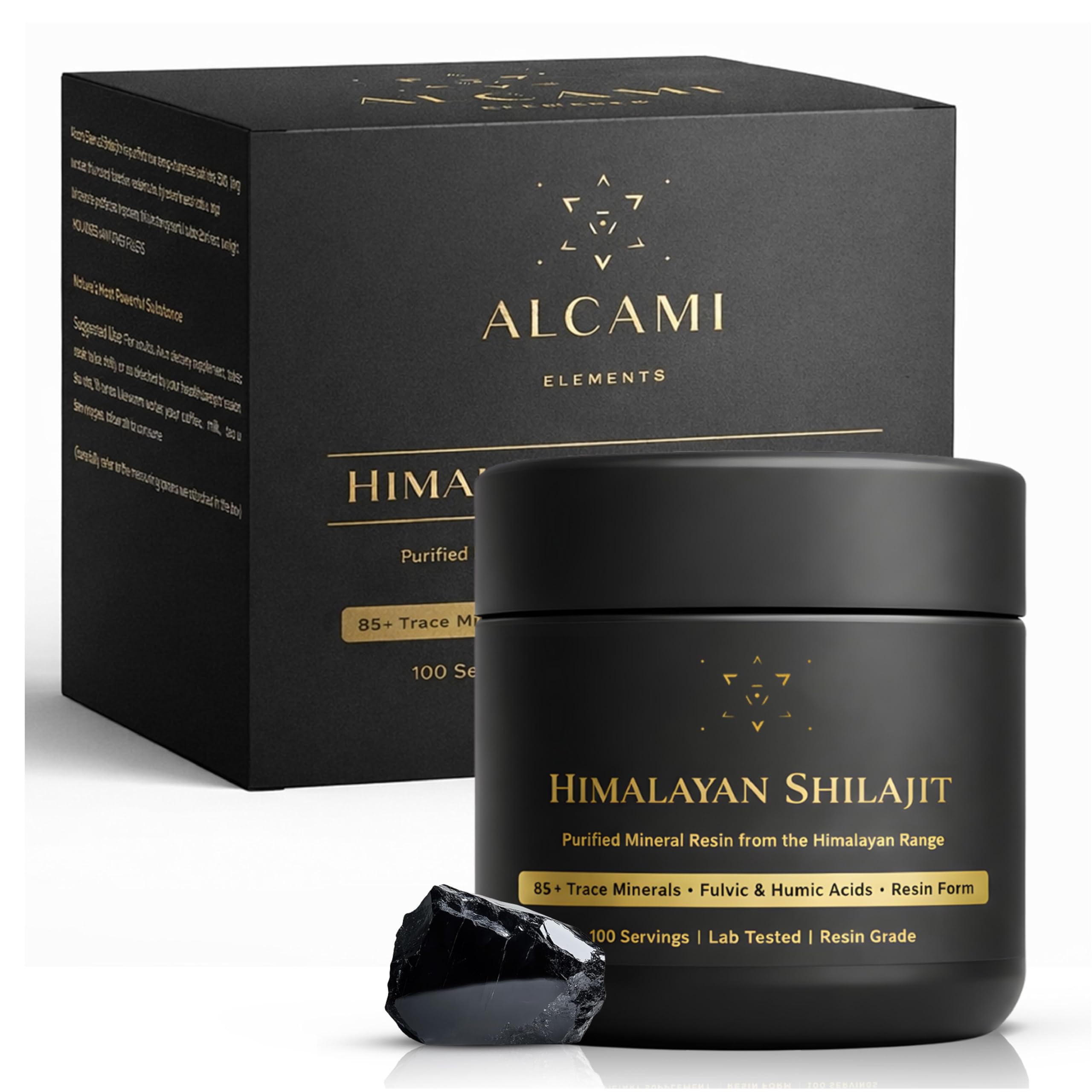 Alcami Premium Himalayan Shilajit Resin