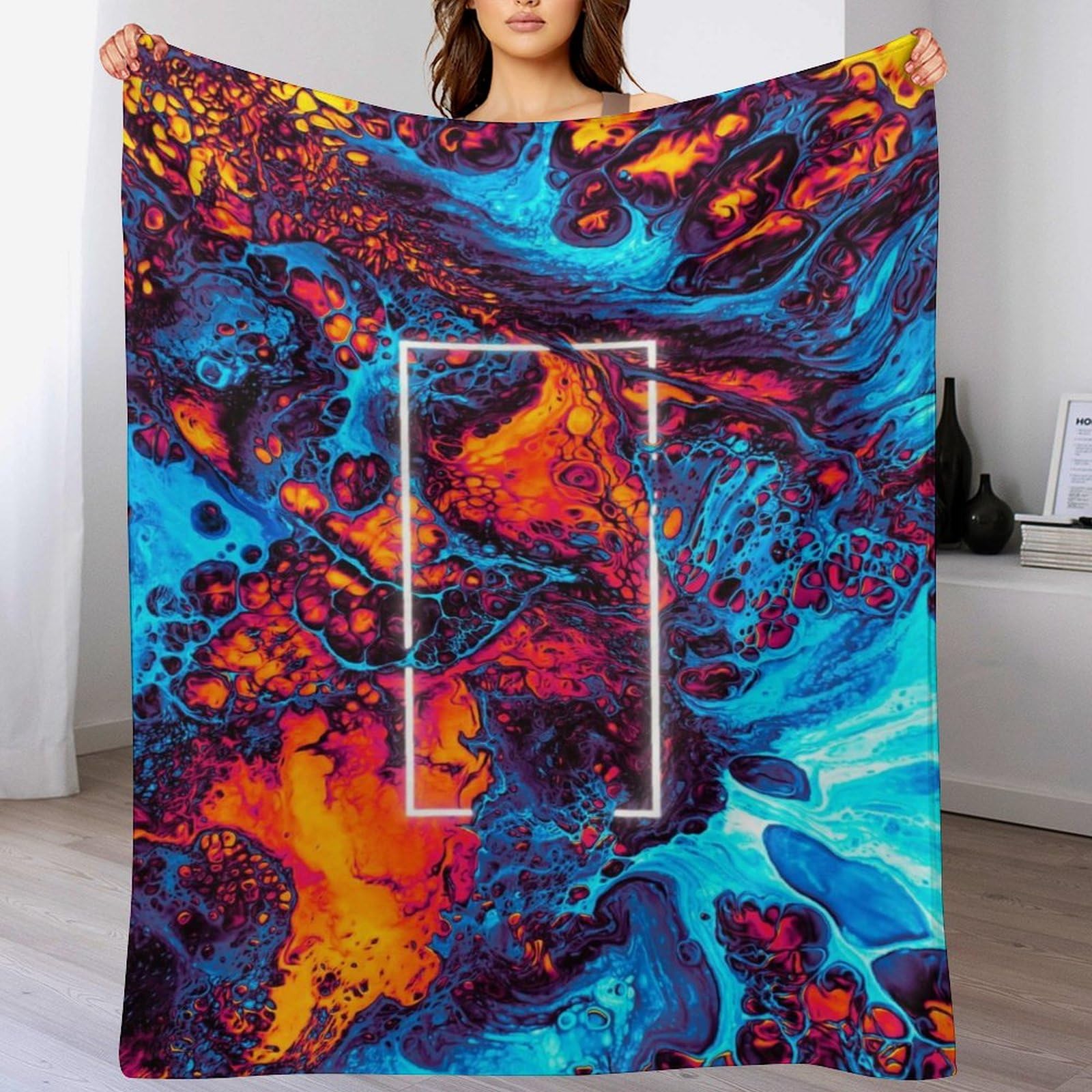 Couverture douce et chaude en flanelle 3D haute qualité 150x200