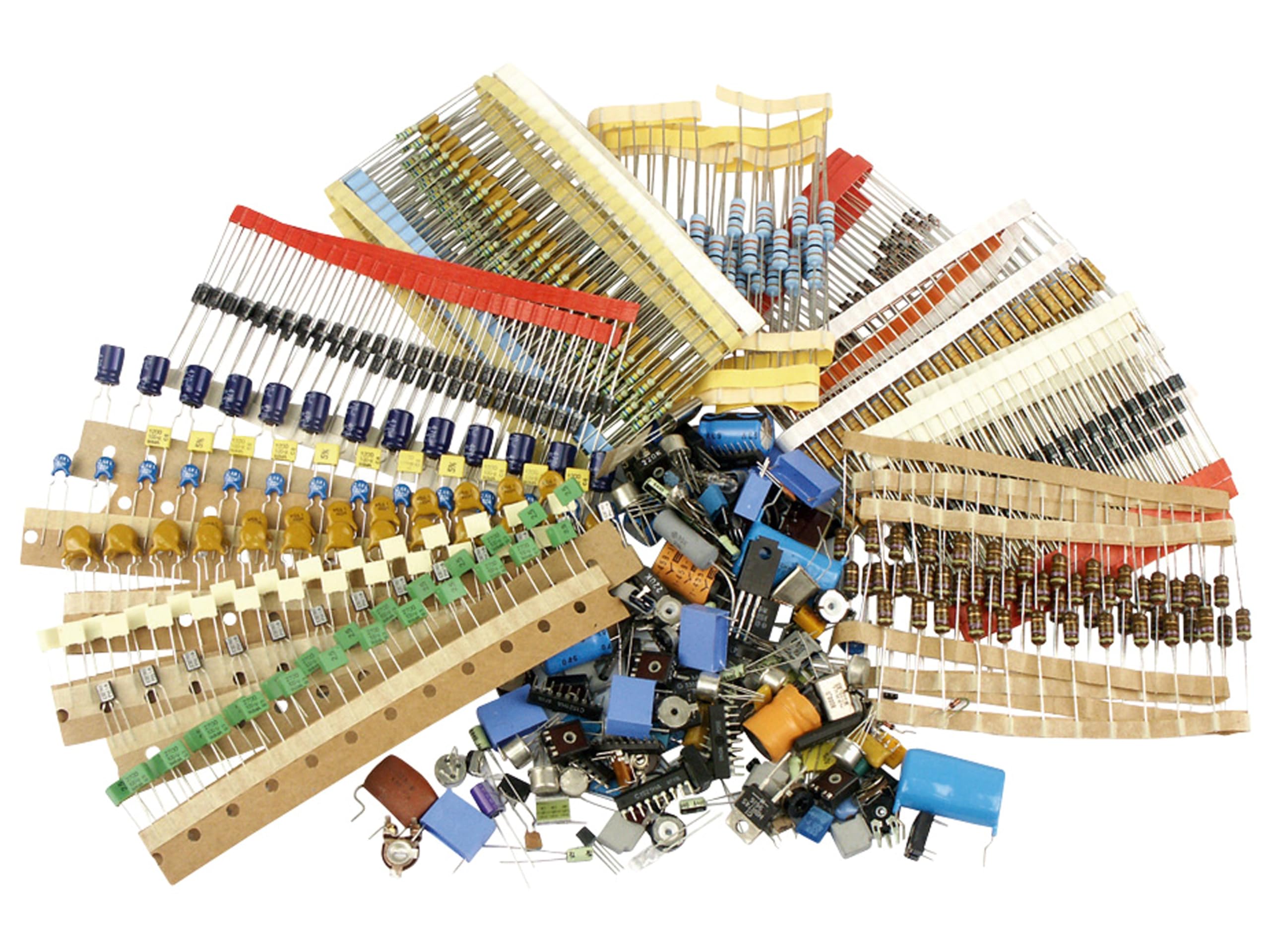 Sortiment Bauelemente Bauteile Set 1 kg