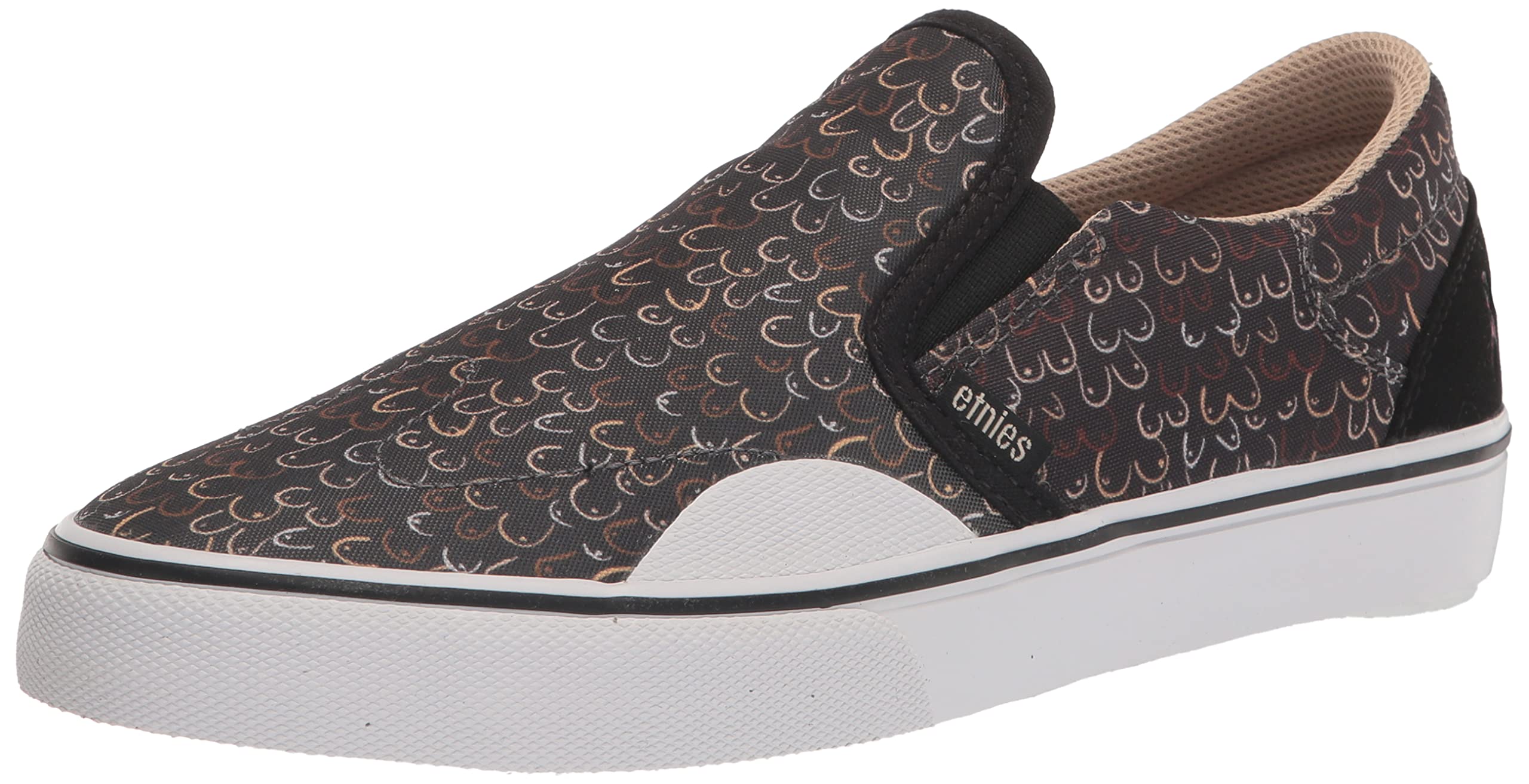 Etnies Men's Marana Slip Slip-On Skate Shoe, B4BC Black/Tan, 8.5