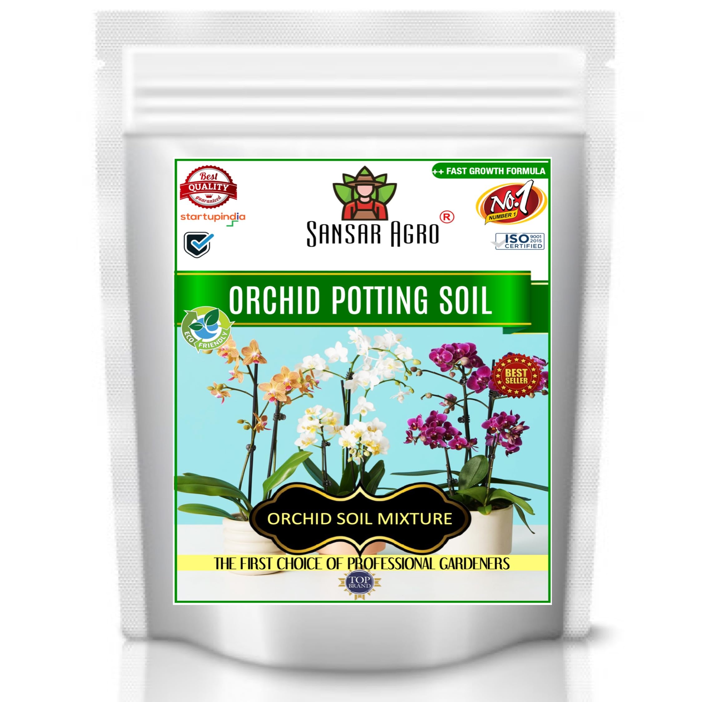 Sansar Agro® Orchid Potting Mixture, Essential Powerful Organic Potting Mix for Orchid Plants with ++ Flower Booster and Active Micro Organism (5000 ml) (B09HPNWS2H) Amazon Price History, Amazon Price Tracker