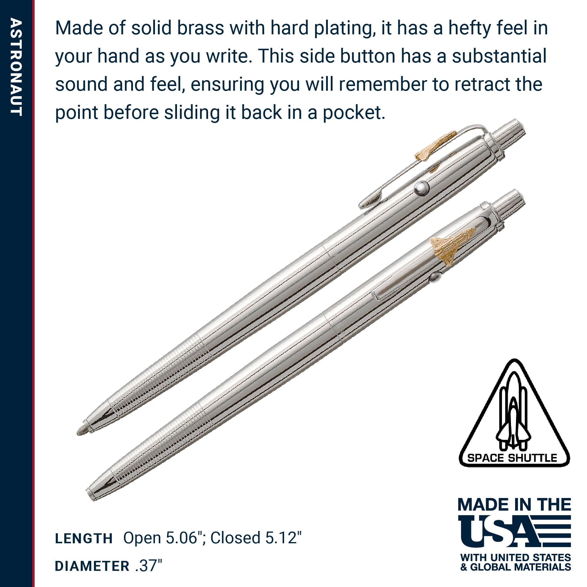 Amazon.co.jp: Fisher Space Pen オリジナル宇宙飛行士スペースペン