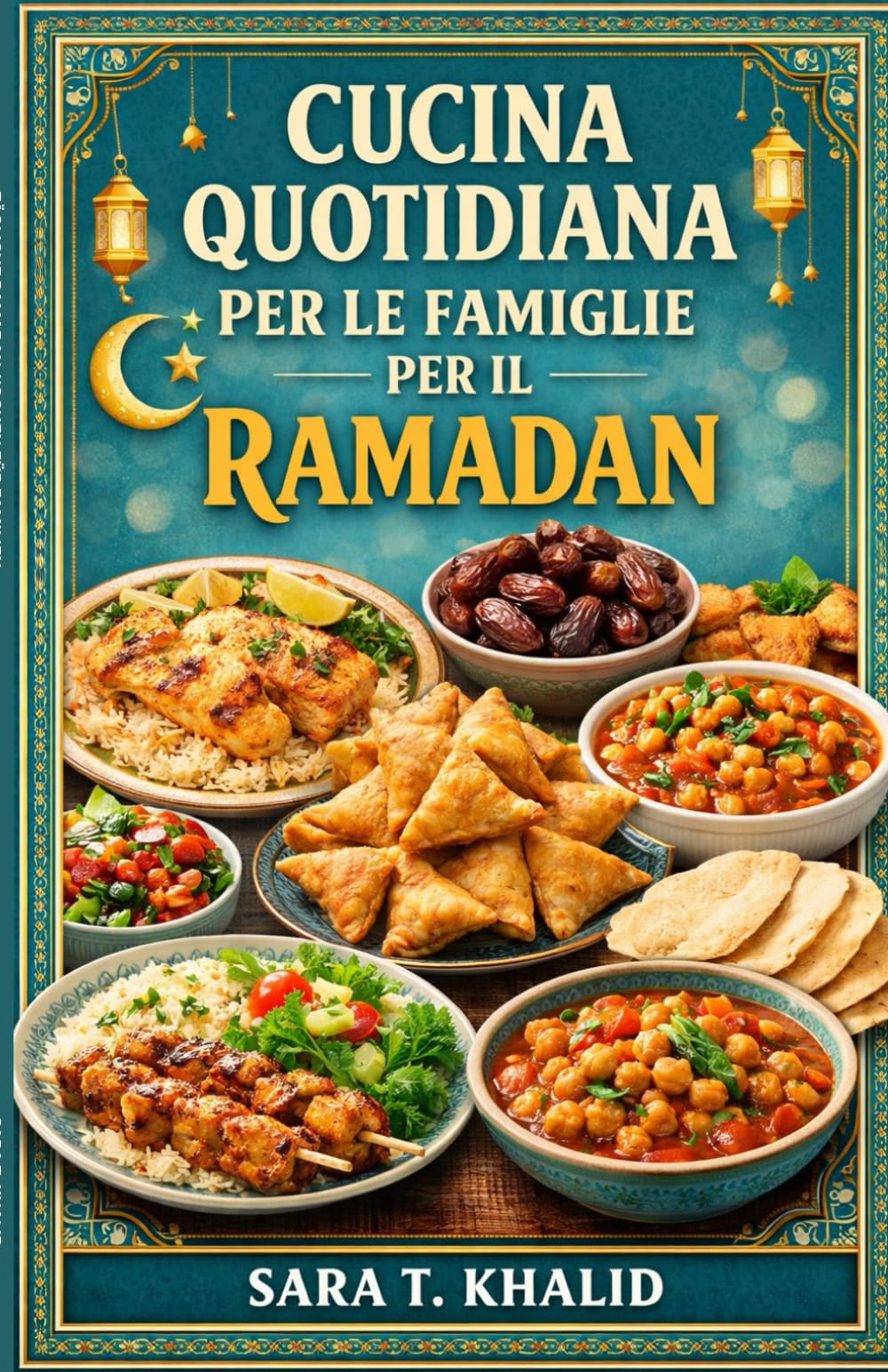 CUCINA QUOTIDIANA PER LE FAMIGLIE PER IL RAMADAN: Ricette facili e confortanti per Iftar, Suhoor e la vita quotidiana in famiglia durante il Ramadan. Pensate per cucine vere e impegni reali.