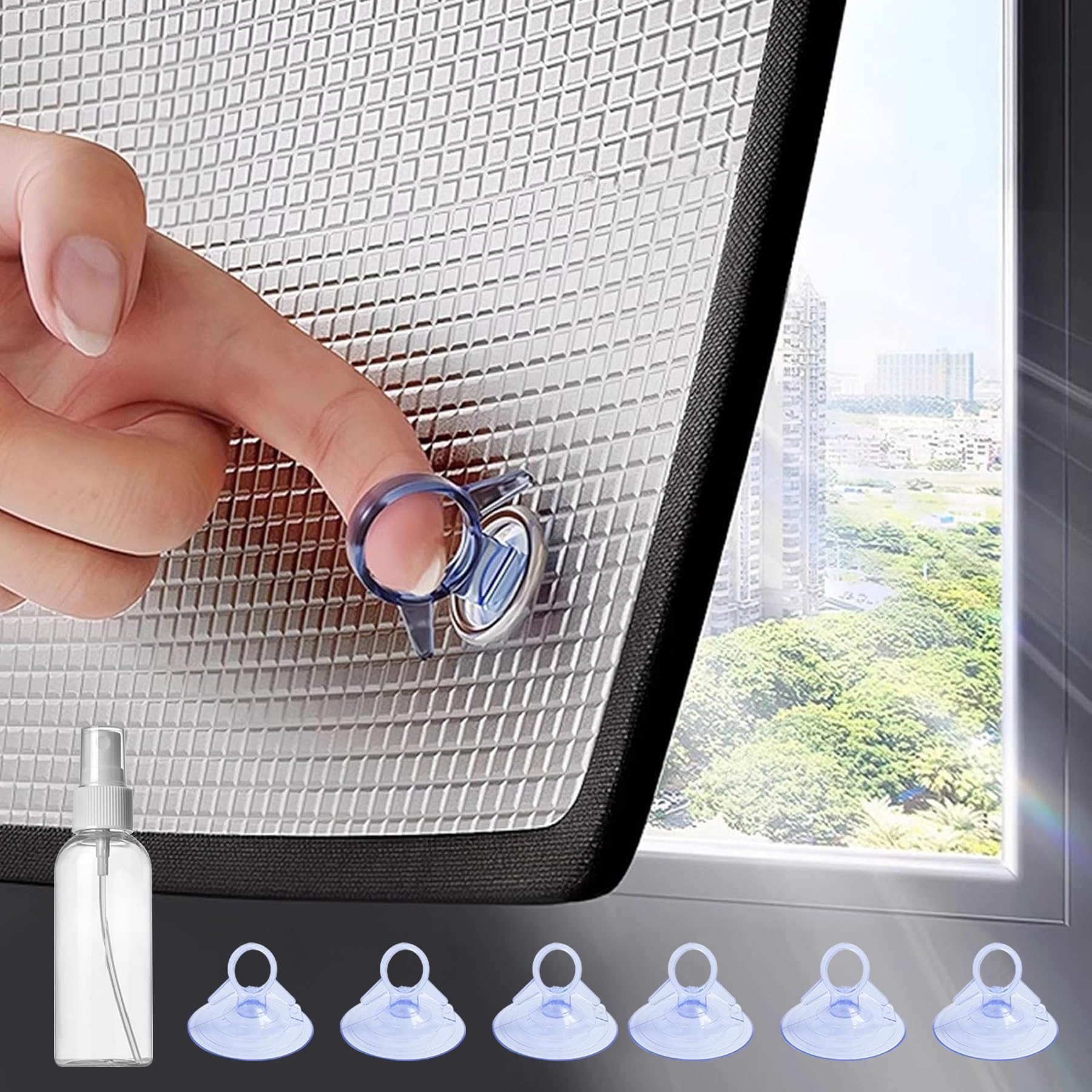 Thermal Insulation Window Film, 8mm Aluminum Foil Reflective Shield