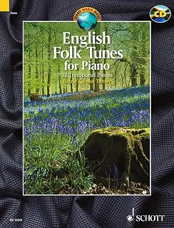 English Folk Tunes for Piano - 32 Traditional Pieces - Schott World Music - Piano - edition with CD - ( ED 13619 )