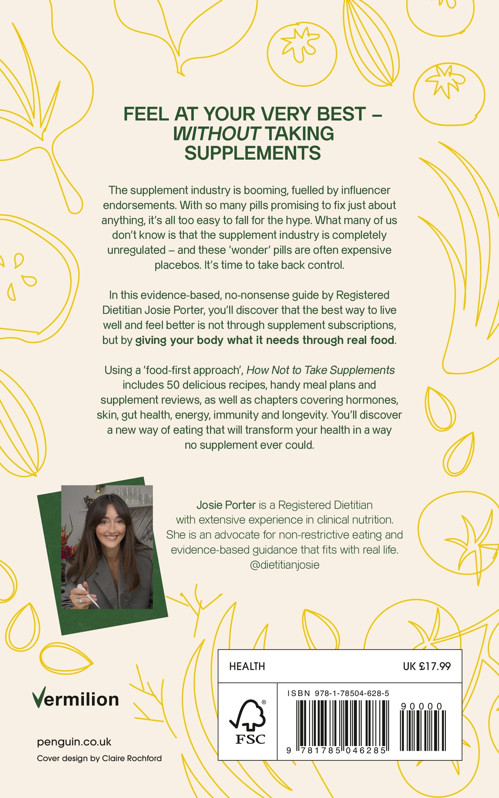 How Not to Take Supplements: A Dietitian's Guide to Thriving on Real Food