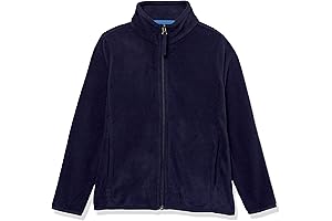 Boys and Toddlers' Supreme Comfort Polar Fleece Full-Zip Mock Jacket