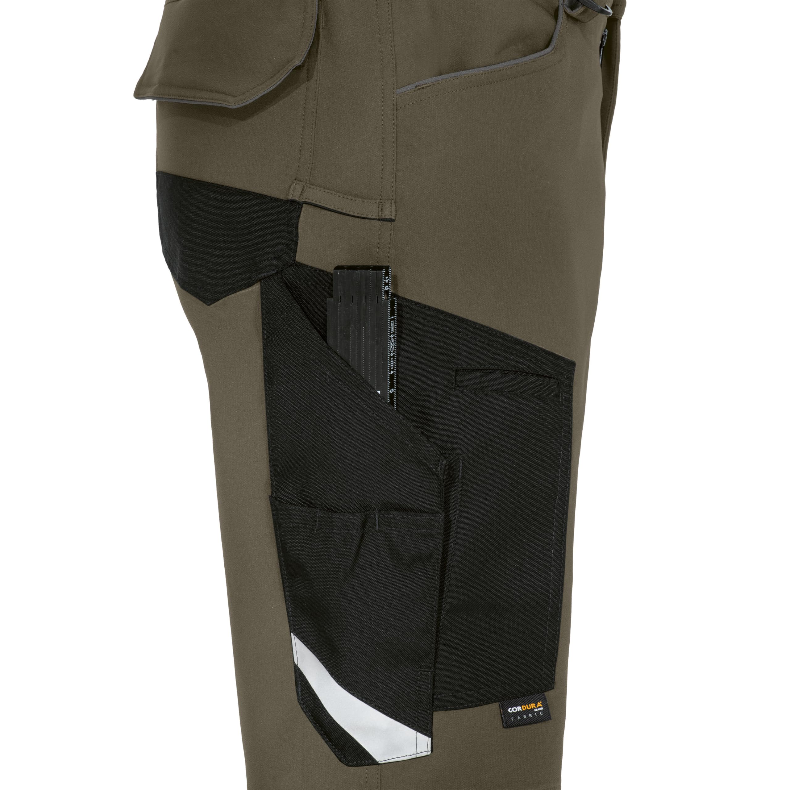 Uvex suXXeed Craft Bermuda - Kurze Arbeitshose - Herren Arbeitsshorts mit Stretch