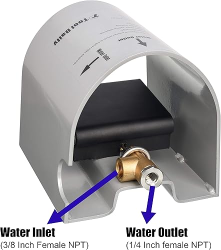 Miniatura 4 de Tool Daily Válvula de pie de lavadora a presión para kit de chorro de alcantarillado, como válvula de bola de lavadora eléctrica, 4000 PSI