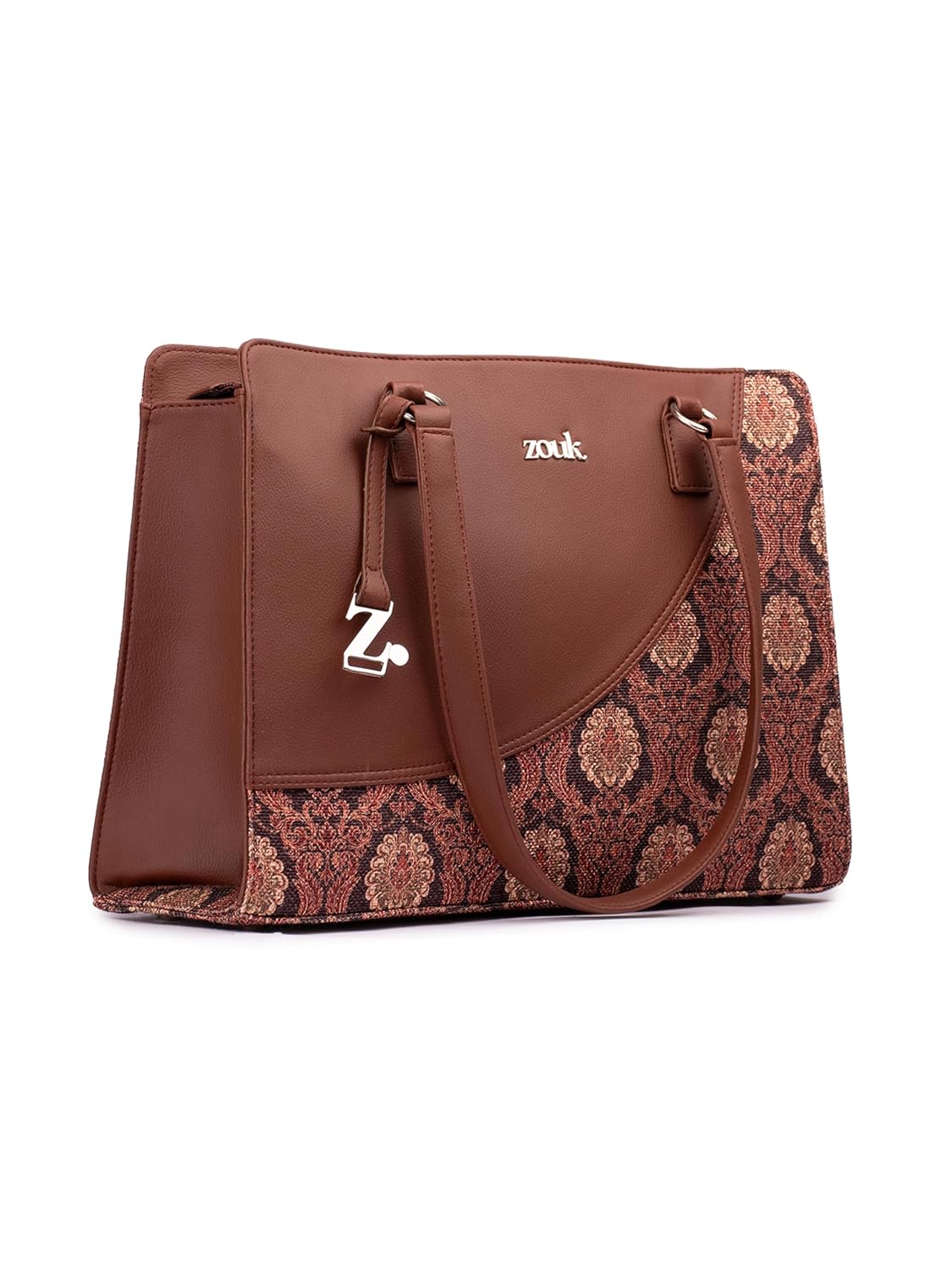 ZOUK Women's Office Essential Bag | Jute | Vegan Leather Handcrafted Tote Bag With Double Handle Shoulder Strap - Review, Price and Buying Guide