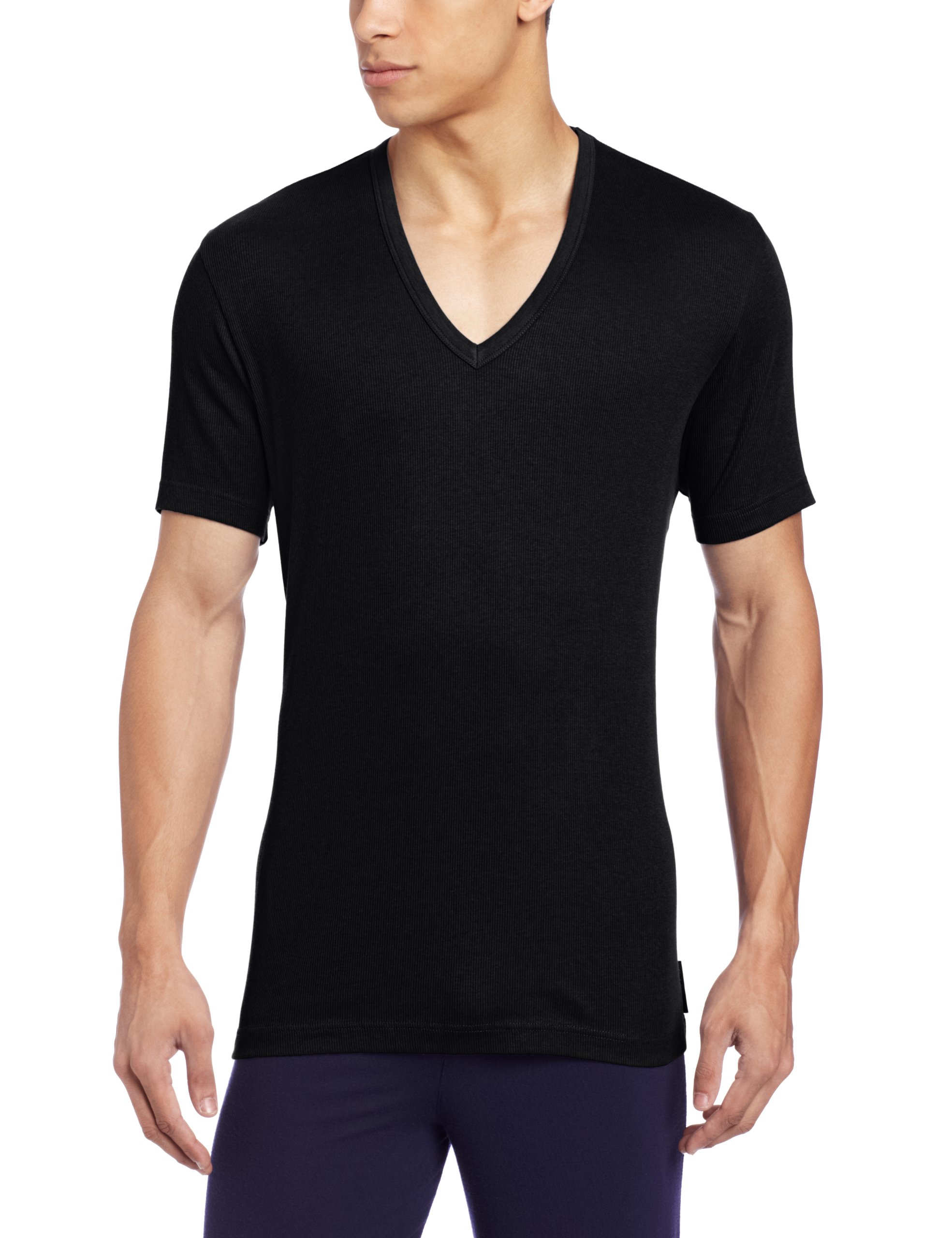 Calvin Klein Men's Savoy Short Sleeve V-Neck