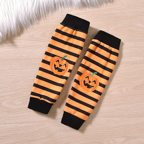 Miniatura 9 de Baby Girl Halloween Costumes My 1st Halloween Outfits Romper+ Tutu Skirt+ Striated Leg Warmer+ Bunny Headband Outfit Set