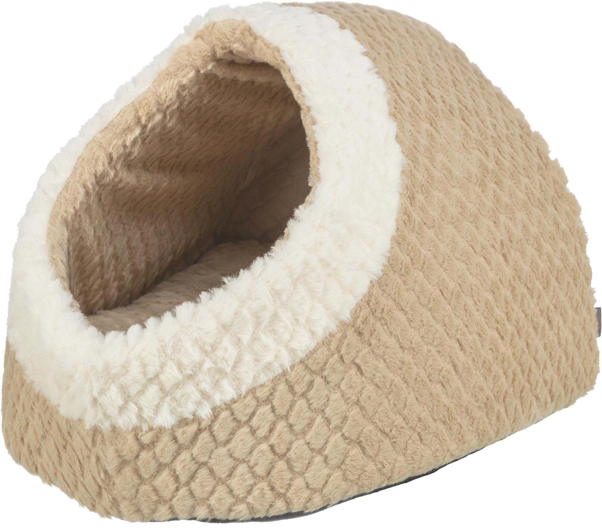TRIXIE Cat Cave Kaline Mio, 35 × 26 × 41 Cm, Cosy Cat Bed With Removable Reversible Cushion - 389722