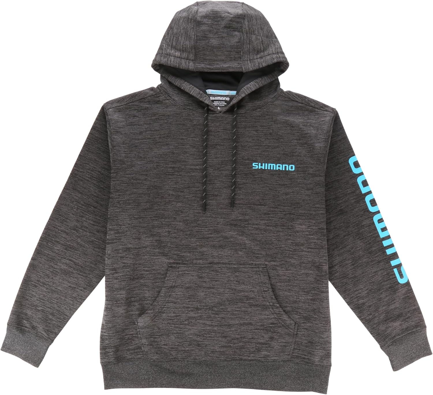 SHIMANO Performance Sweatshirt Color - Gray Heather Size - MD (AHOODIEMGY) Fishing