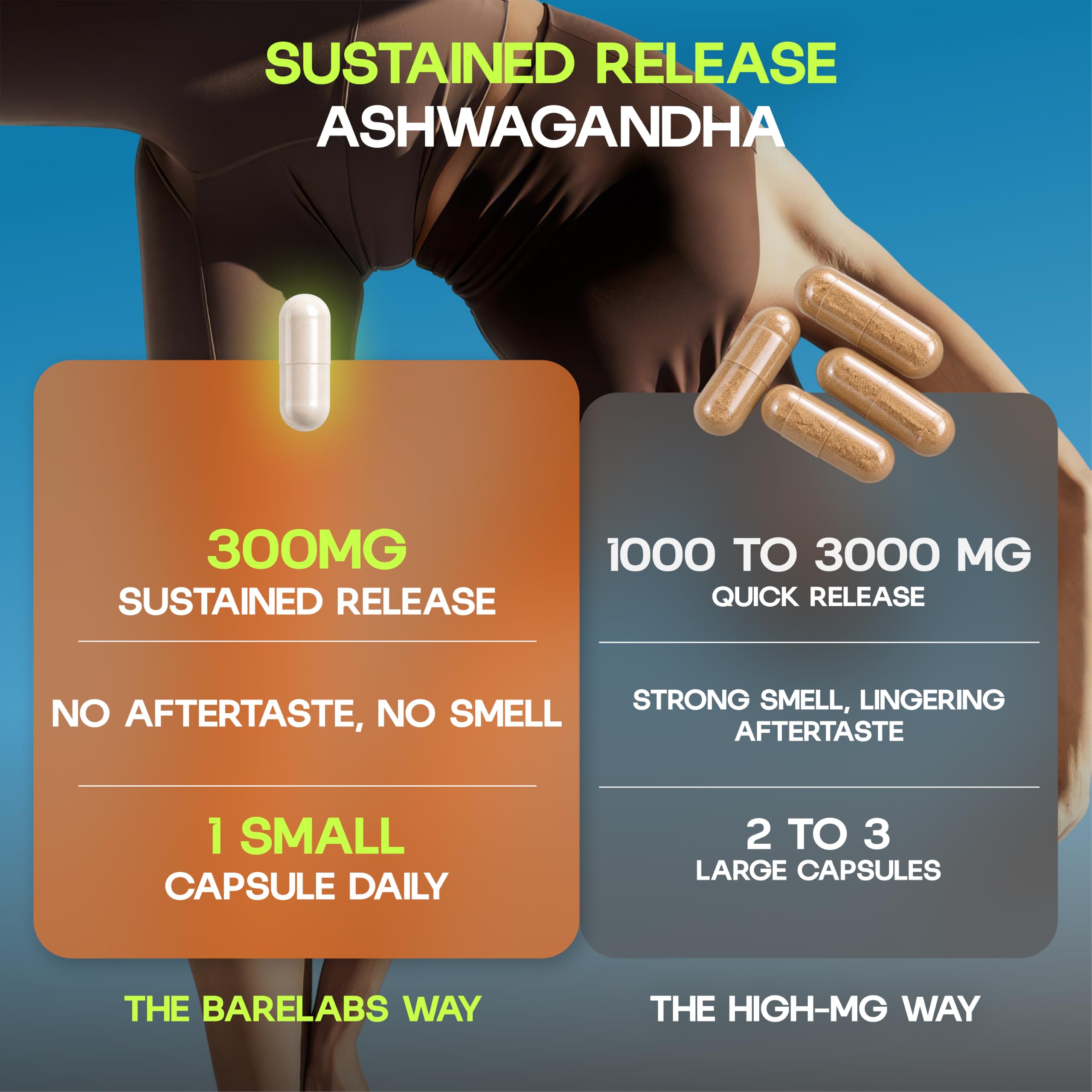 Sustained Release Ashwagandha 300mg - Easy Dose - 30 Day Supply — Amazon image 2