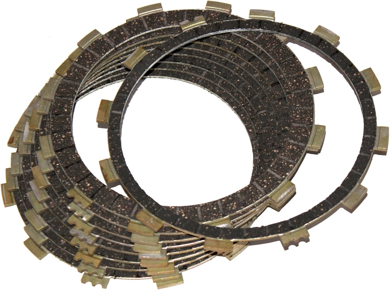 Caltric Clutch Friction Plates Compatible with Yamaha Xv1700Am Xv-1700Am Road Star 1700 Midnight 2004-2007