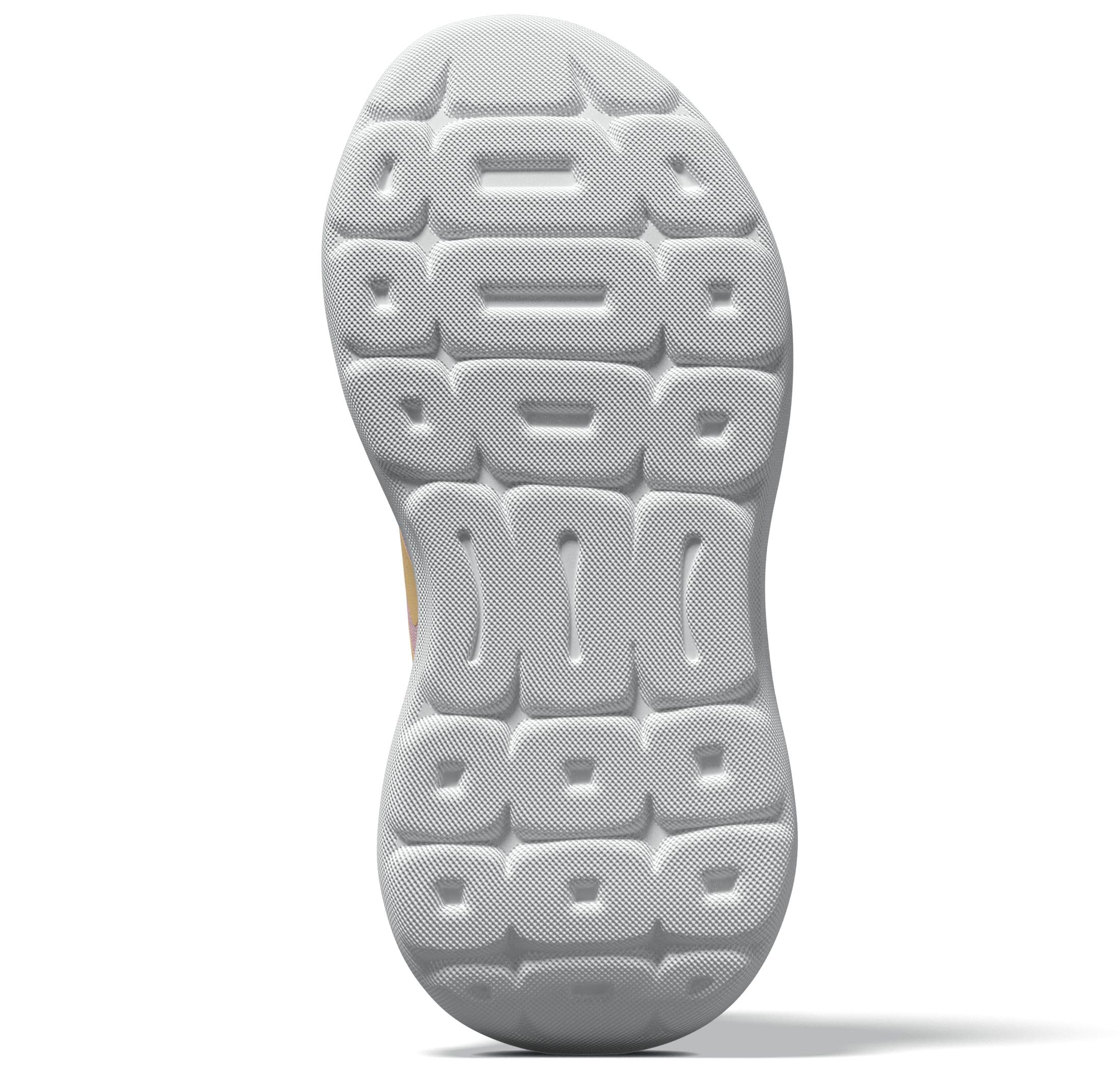 adidas Uniseks - dzieci TENSAUR COMFORT SHOES CHILDREN, bliss lilac/Ice Tangerine/clear pink, 29 EU