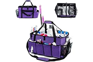 XL Purple Rolling Cleaning Caddy