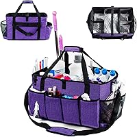 Vista 9 de Organizador grande de limpieza para proveedores de limpieza, organizador de almacenamiento de 15 pulgadas para limpieza de la casa, bolsa