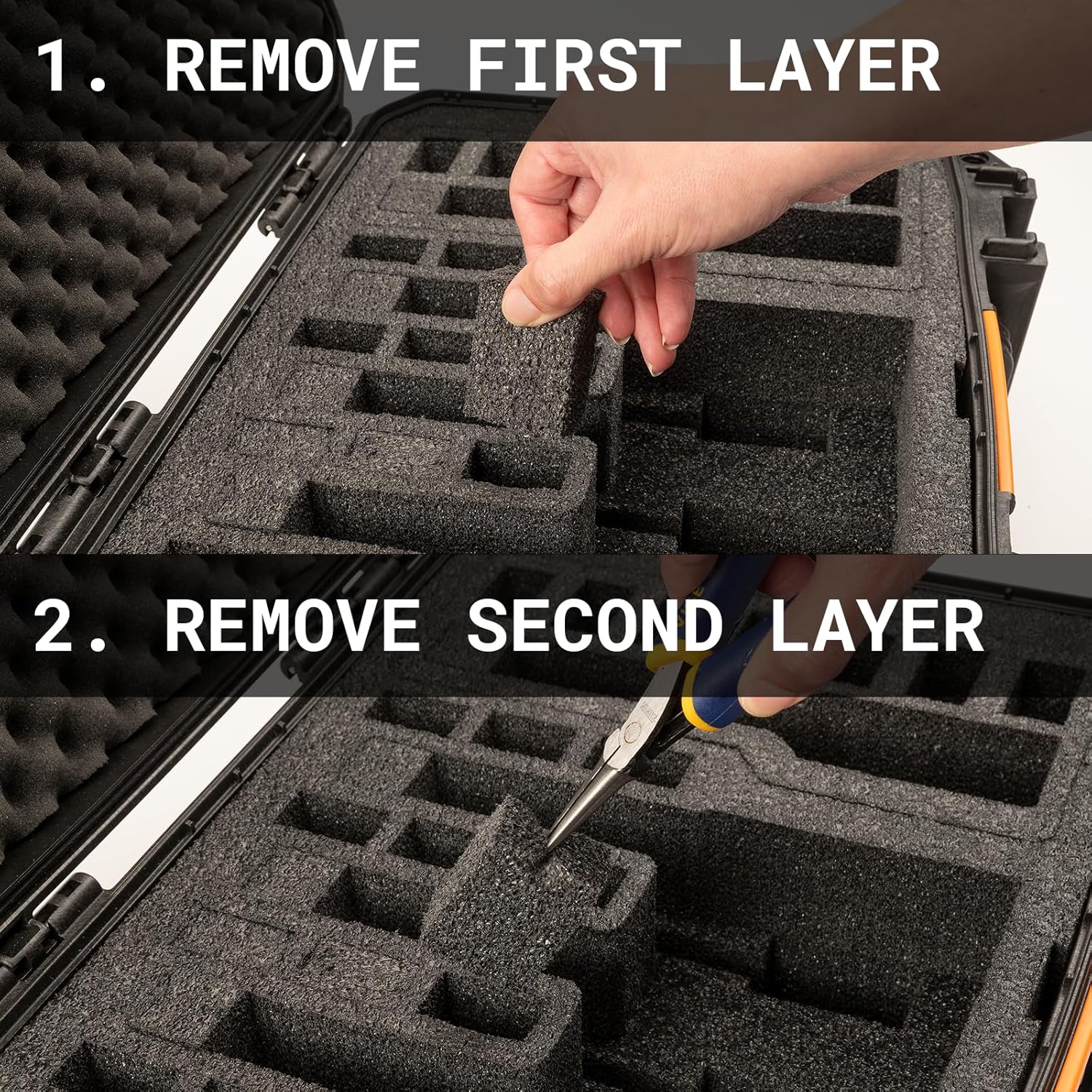 Pelican Vault Multi-Pistol Custom Cut Foam Case (From the Custom Case Center) - Image 4