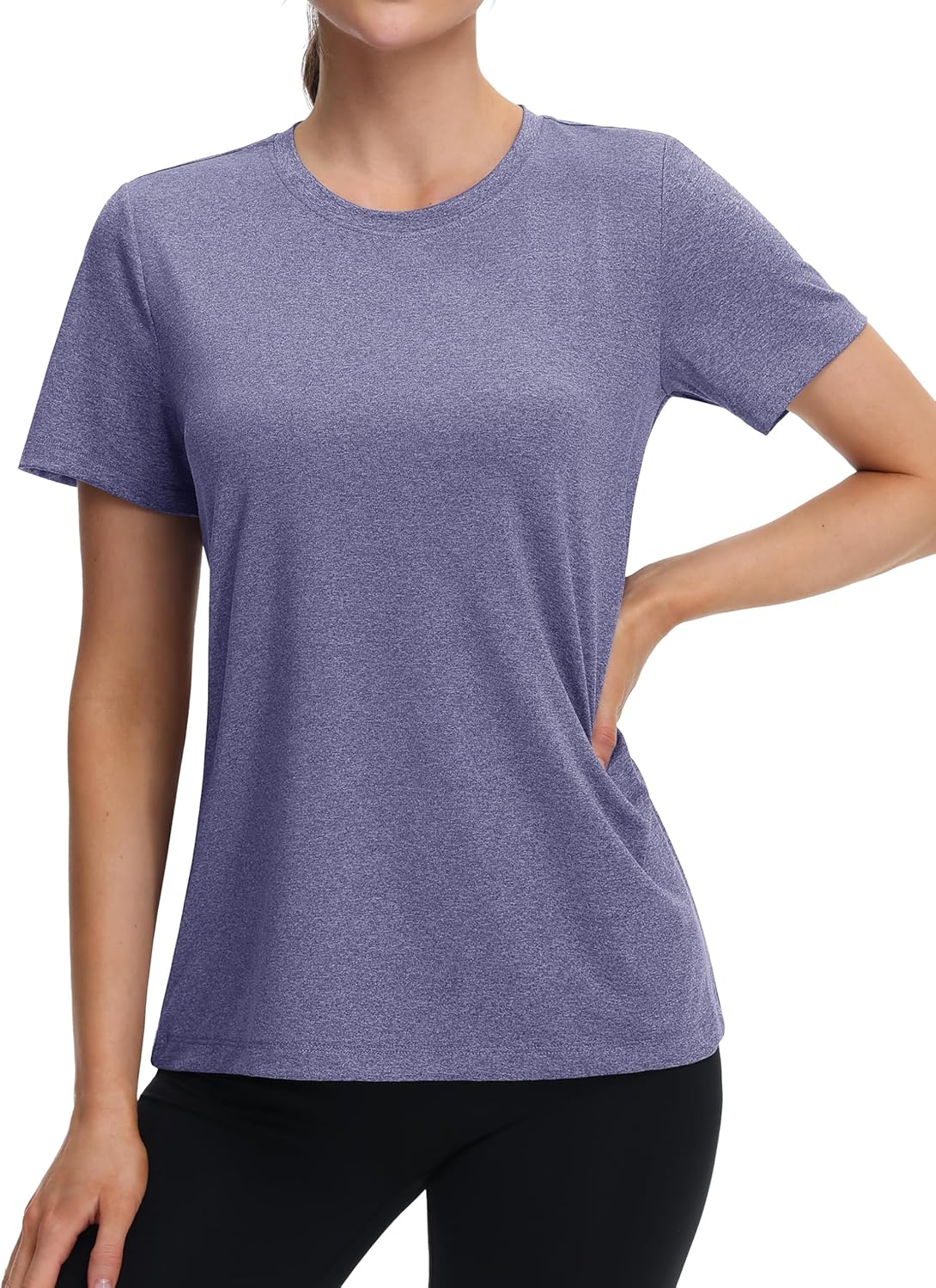 MAGCOMSEN Women’s Tops Short Sleeve Workout Shirts UPF 50+ Quick Dry Athletic Running Swim Rash Guard