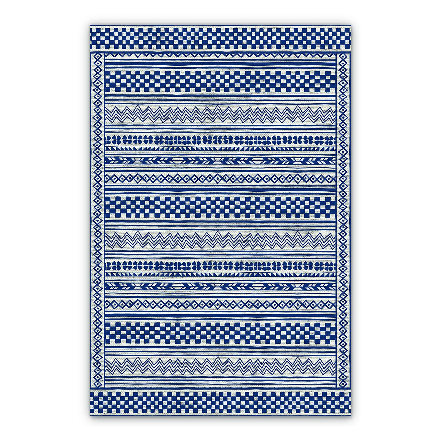 Tapis en linoléum de salle à manger géométrique pour sublimer votre espace repas