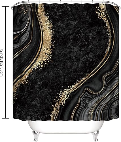 Miniatura 5 de beifivcl Juego de 4 cortinas de ducha moradas con alfombras antideslizantes, cubierta para tapa de inodoro y tapete de baño, juego de decoración de