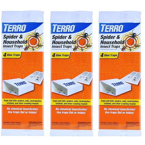 TERRO T3206SR Non-Toxic Indoor Spider, Ant, Cockroach, Centipede, and Crawling