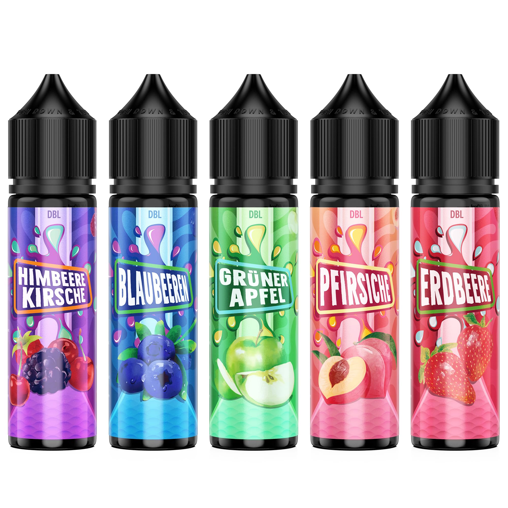 Lebensmittelaroma 20ml, Intensives Aroma Ideal zum Backen, in Lebensmitteln & Getränken, auch für Vernebler, Nebelmaschinen, uvm. 5pcs