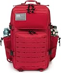 QT&QY 25L/35L/45L Military Tactical Backpack For Men Molle Daypack 3 Day Bug Out Bag Hiking Rucksack With Bottle Holder