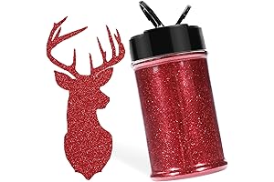 Red Glitter 1.76oz for Crafts and Flowers
