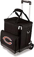 Vista 17 de Picnic TIME NFL Unisex-Adult NFL Cellar 6-Bottle Wine Carrier & Cooler Tote with Trolley