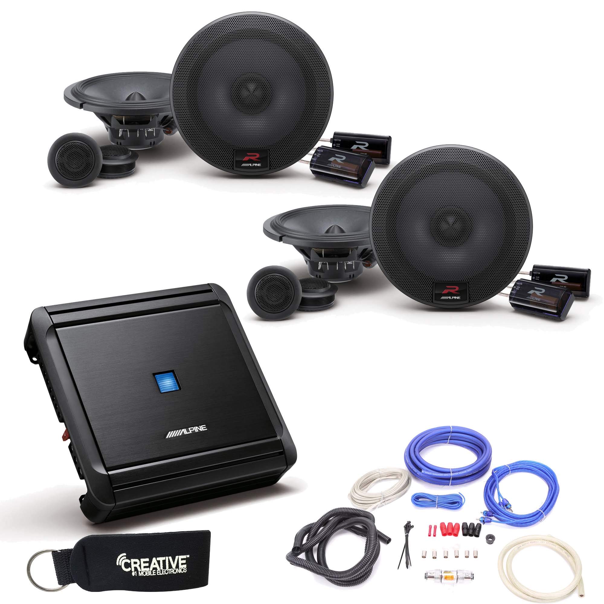 Amazon.co.jp: Alpine MRV-F300 4チャンネルアンプ (2)タイプ R-S65C