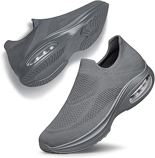 Women's Walking Shoes Cushion Non Slip Tennis Shoes Running Workout Gym Sports Athletic Lightweight