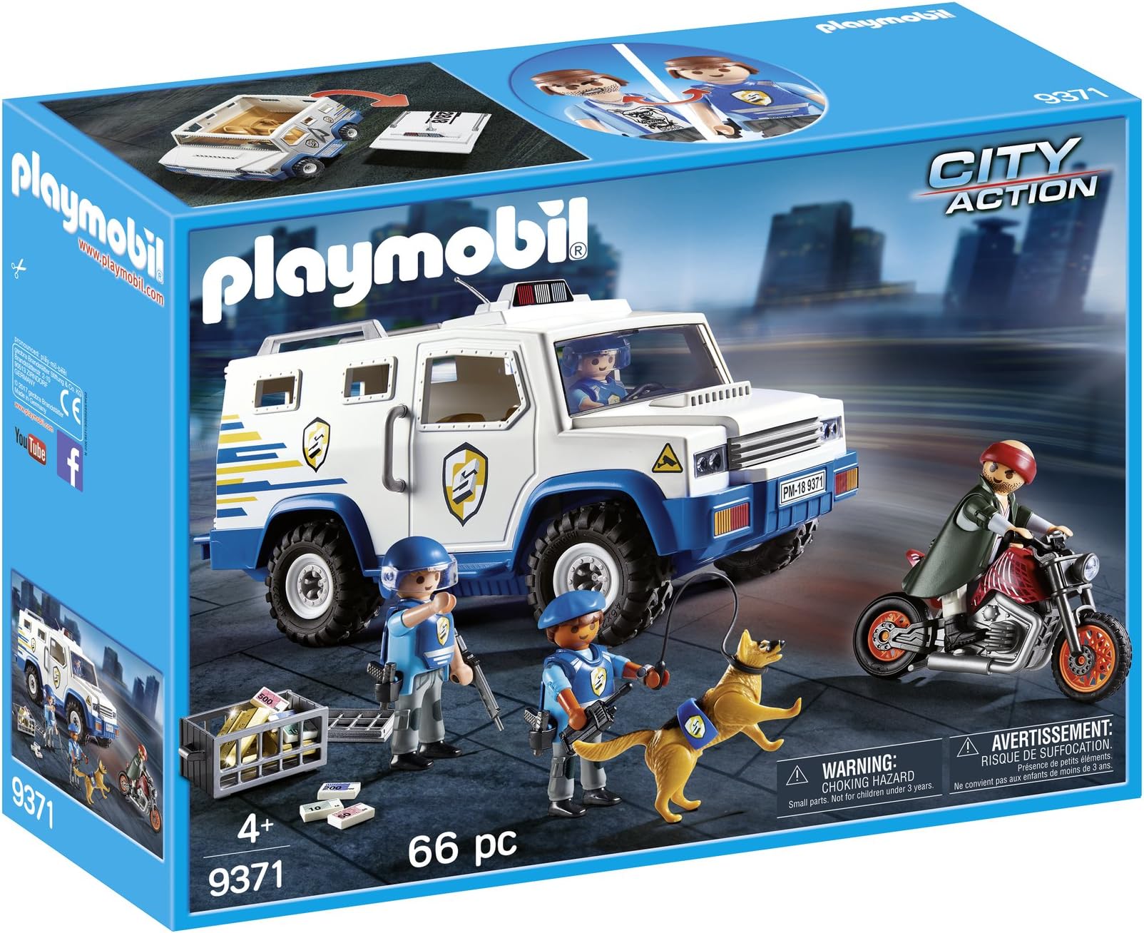 Playmobil Police Money Transporter