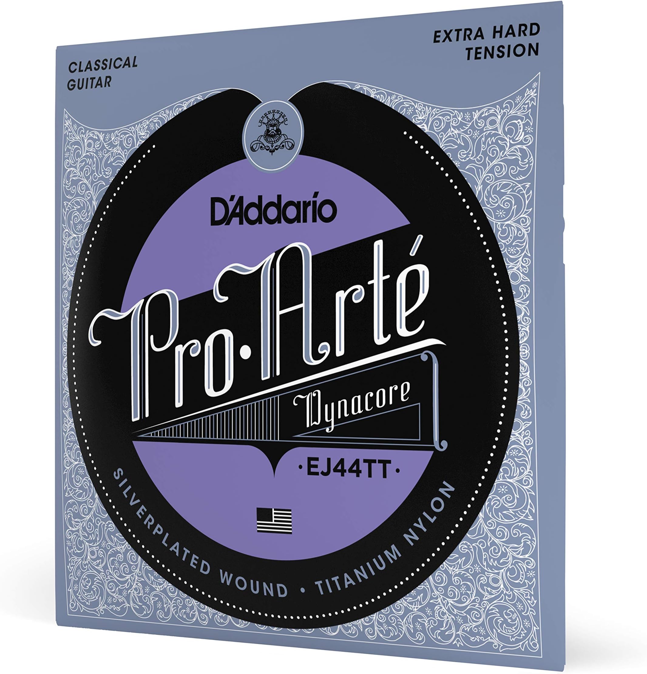 Normal Tension, Pro-Arté Dynacore Classical Guitar Strings, Tie-End | EJ45TT | D'Addario