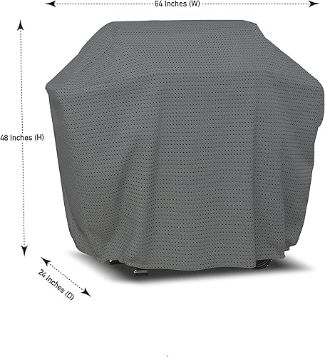 Miniatura 10 de Covers & all Funda para parrilla de barbacoa con elástico, 160 GSM Duro Pro tela transpirable no tejida, impermeable, resistente a los rayos UV,
