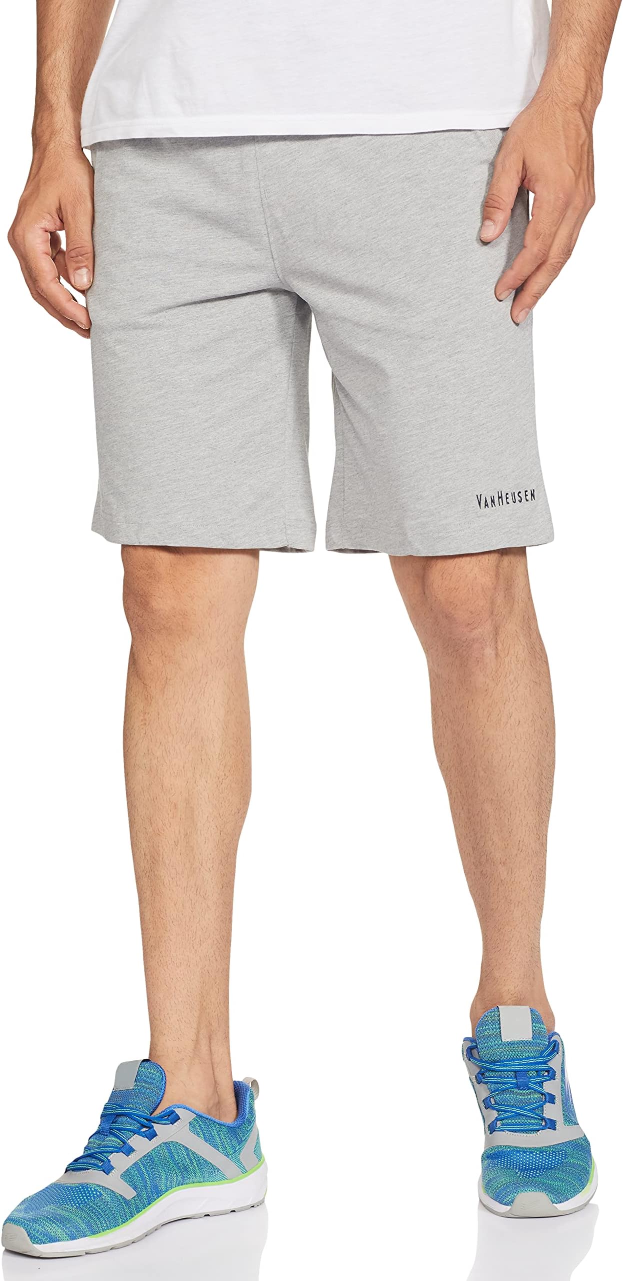 Men Athleisure Smart Tech Knit Shorts - Pack of 1 Easy Stain Release, Anti Stat, Ultra Soft