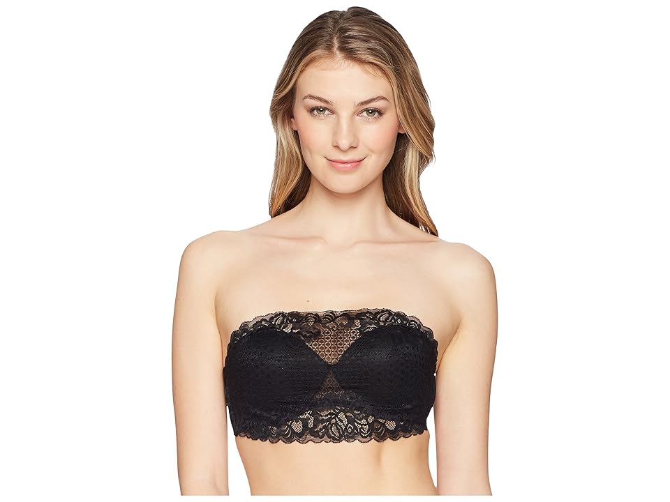 

Fashion Forms Lace Strapless Bandeau (Black) Women's Bra