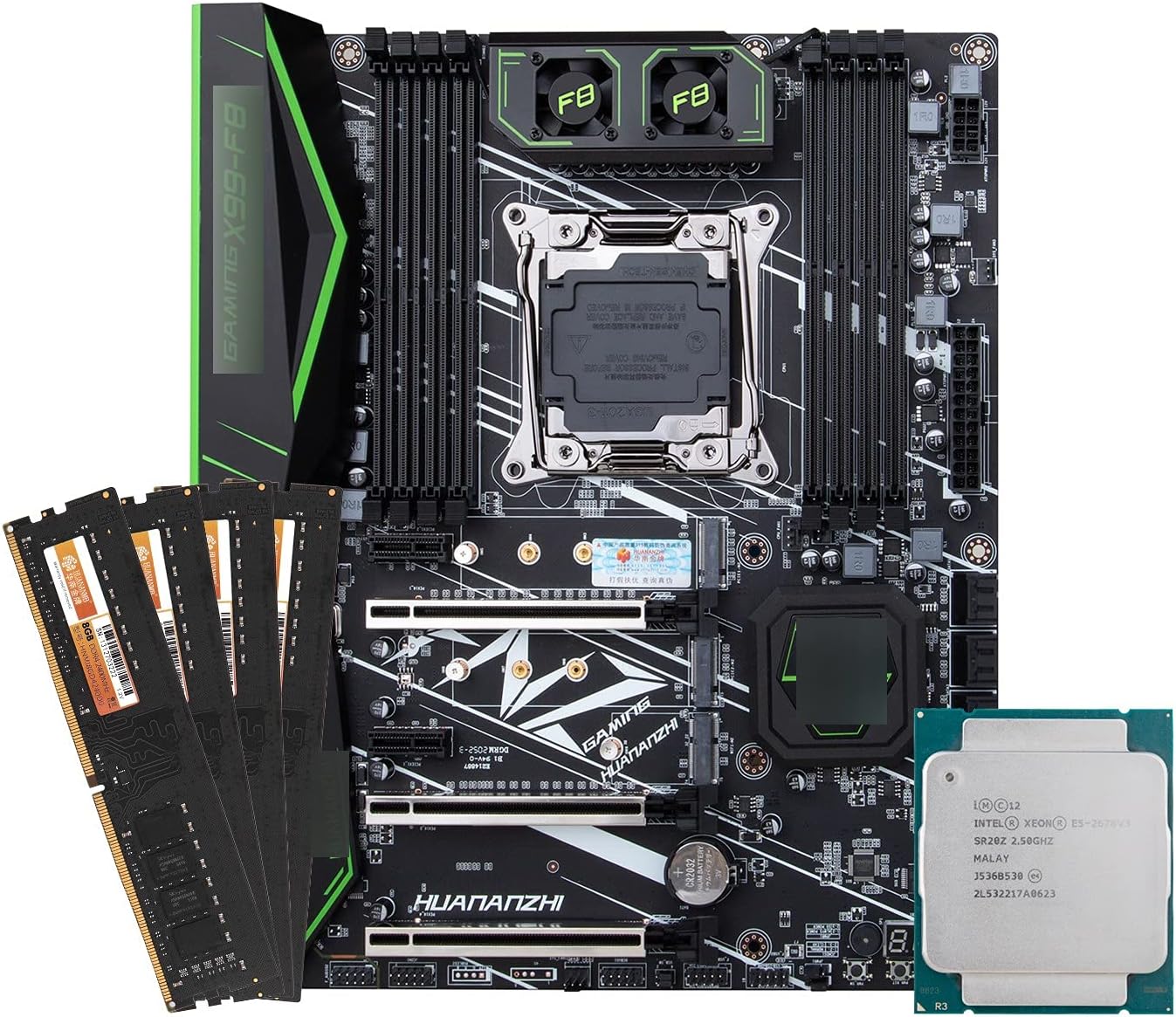 Computer Motherboard Motherboard Combo Fit for HUANANZHI X99 F8 X99 Motherboard with