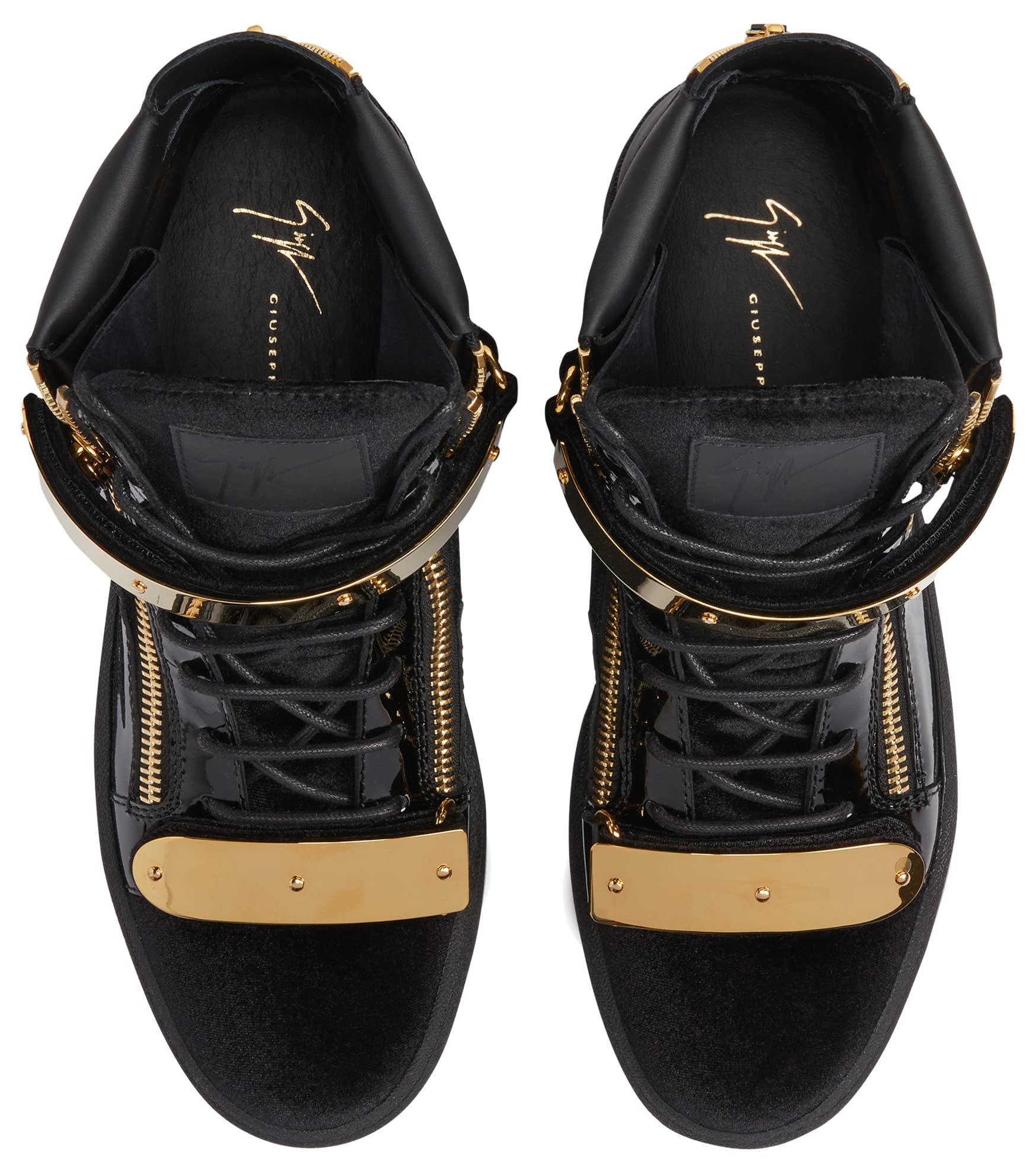 Giuseppe Zanotti, COBY Mid-top sneakers: 8 Black