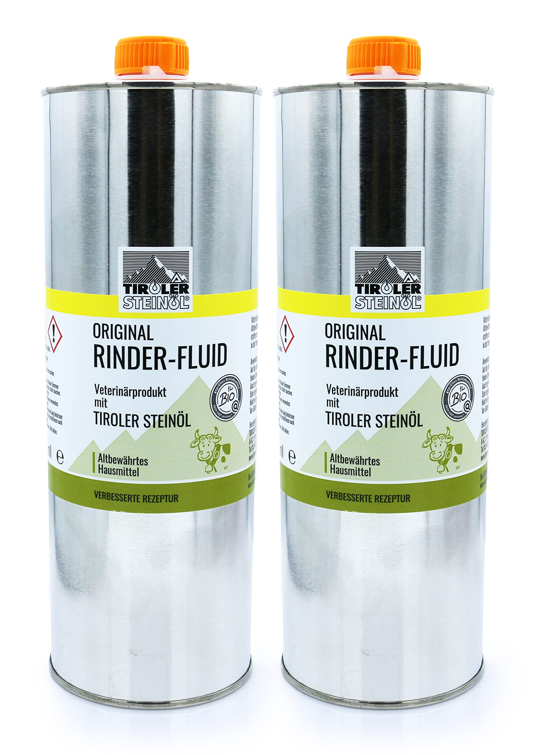 Tiroler Steinöl - Bremsenöl, Set mit 2 Stück a 1000 ml Fliegenöl 038/201E
