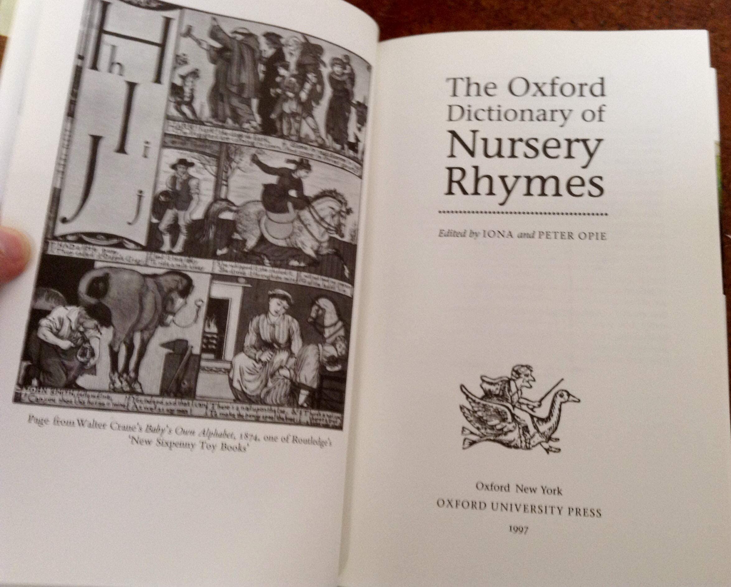 The Oxford Dictionary of Nursery Rhymes - Image 3