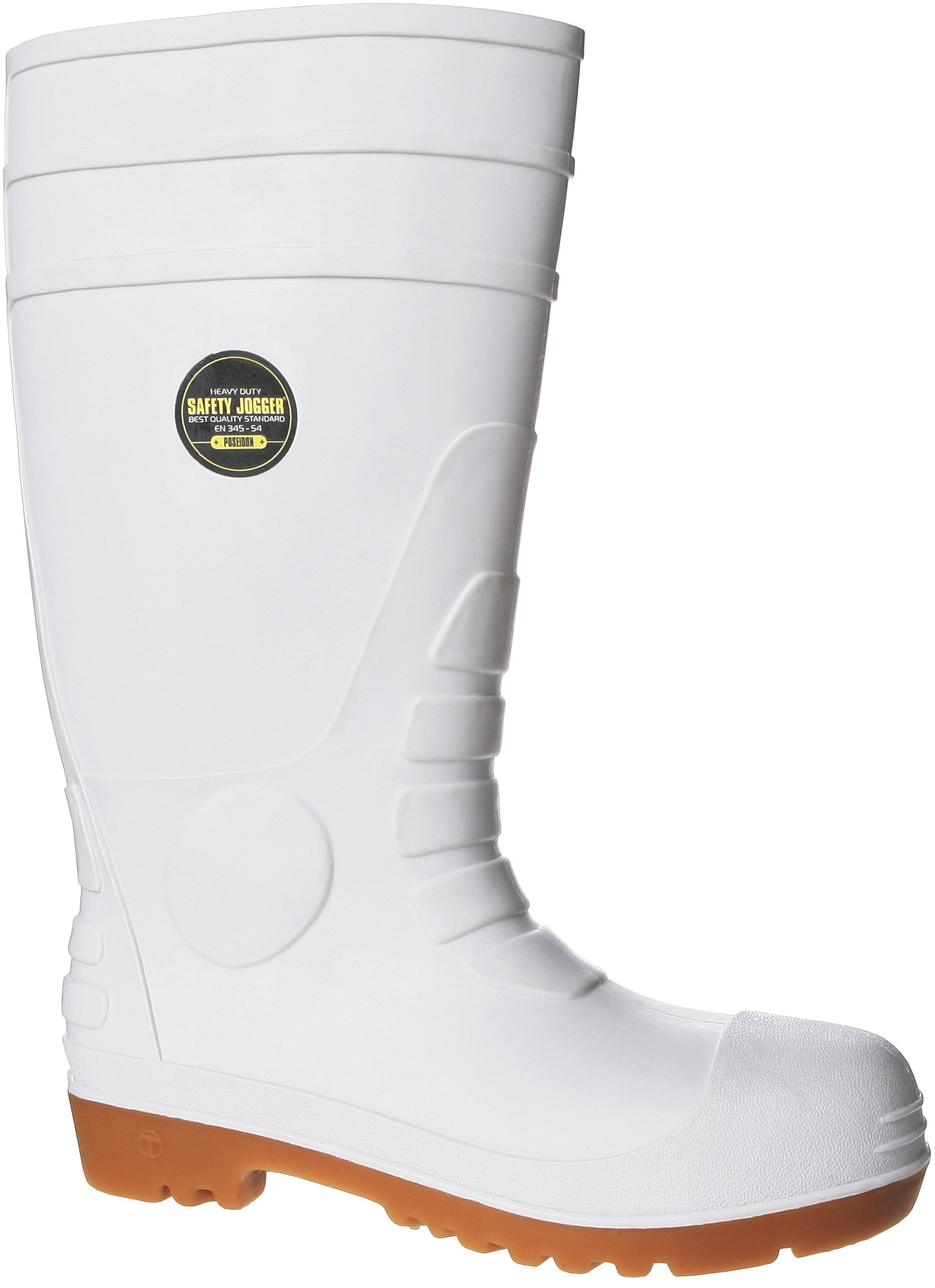 SAFETY JOGGER - POSEIDON - Unisex - Erwachsene Arbeits & Sicherheitsschuhe S4, weiss, (white WHT), EU 36